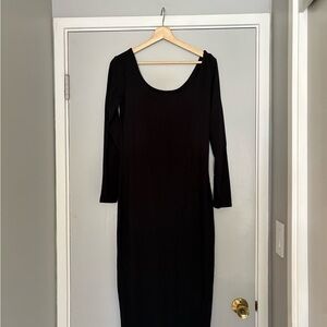 Hatch Black Long Sleeve Dress